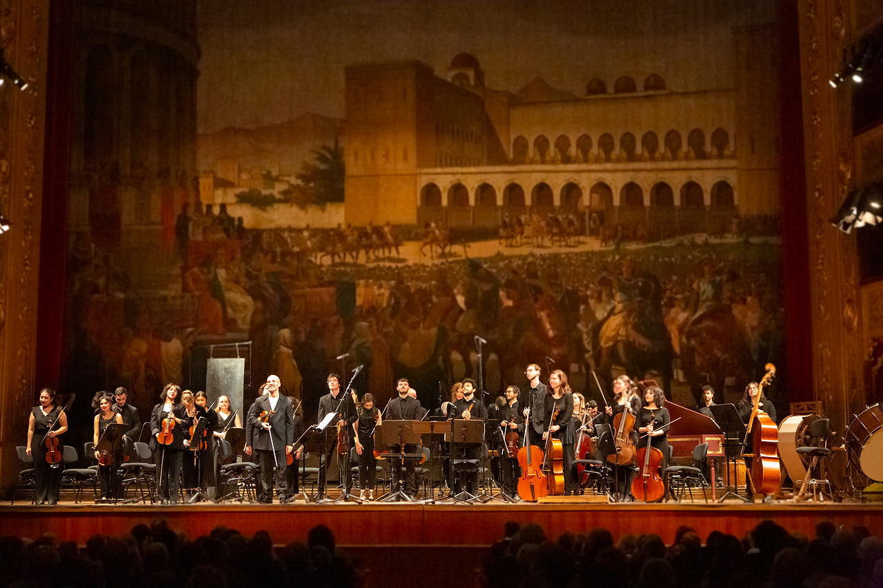 L'Orchestra Nazionale Barocca dei Conservatori (foto @Rosellina Garbo)