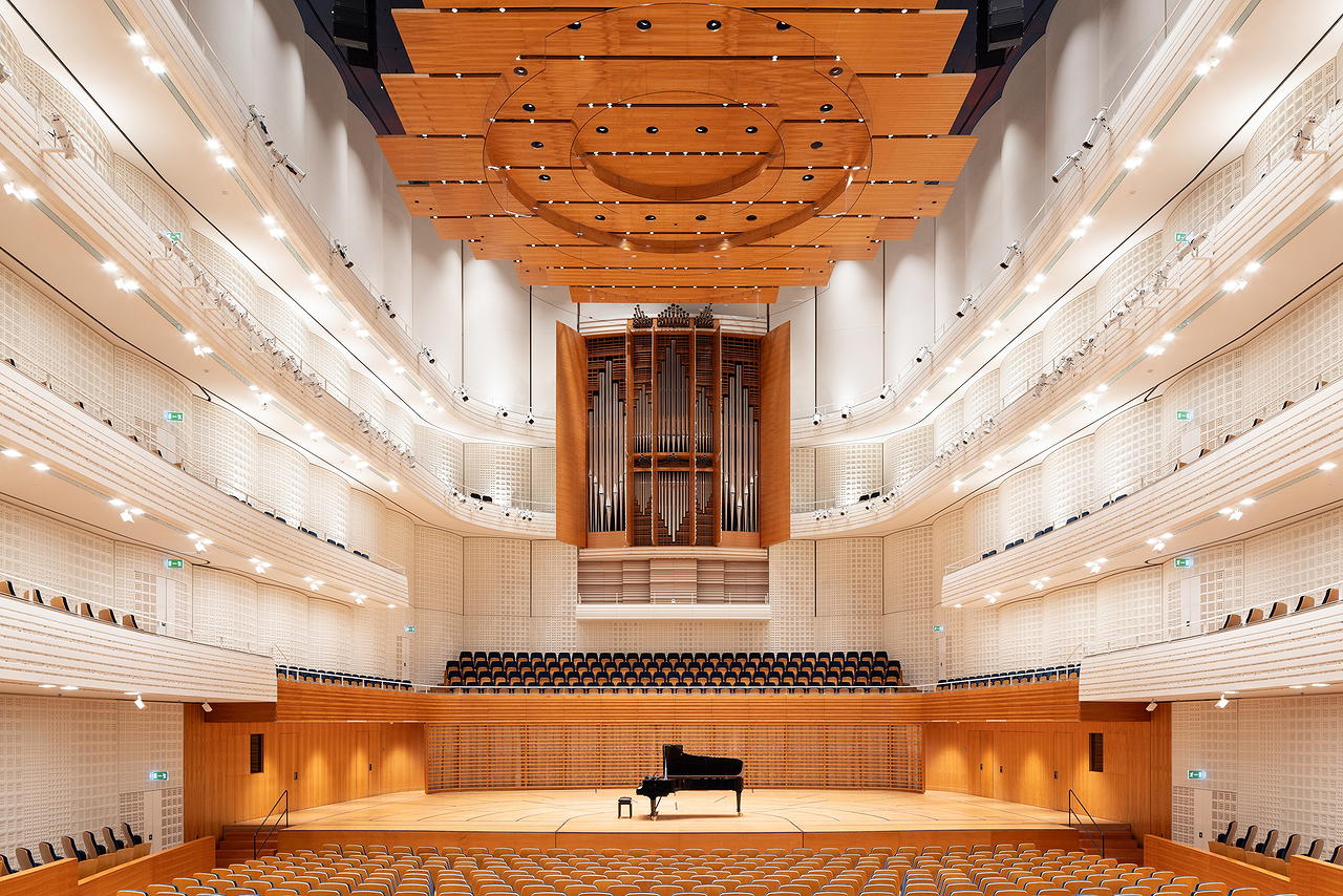 Konzertsaal al KKL di Lucerna (Foto Luzerner Sinfonieorchester)
