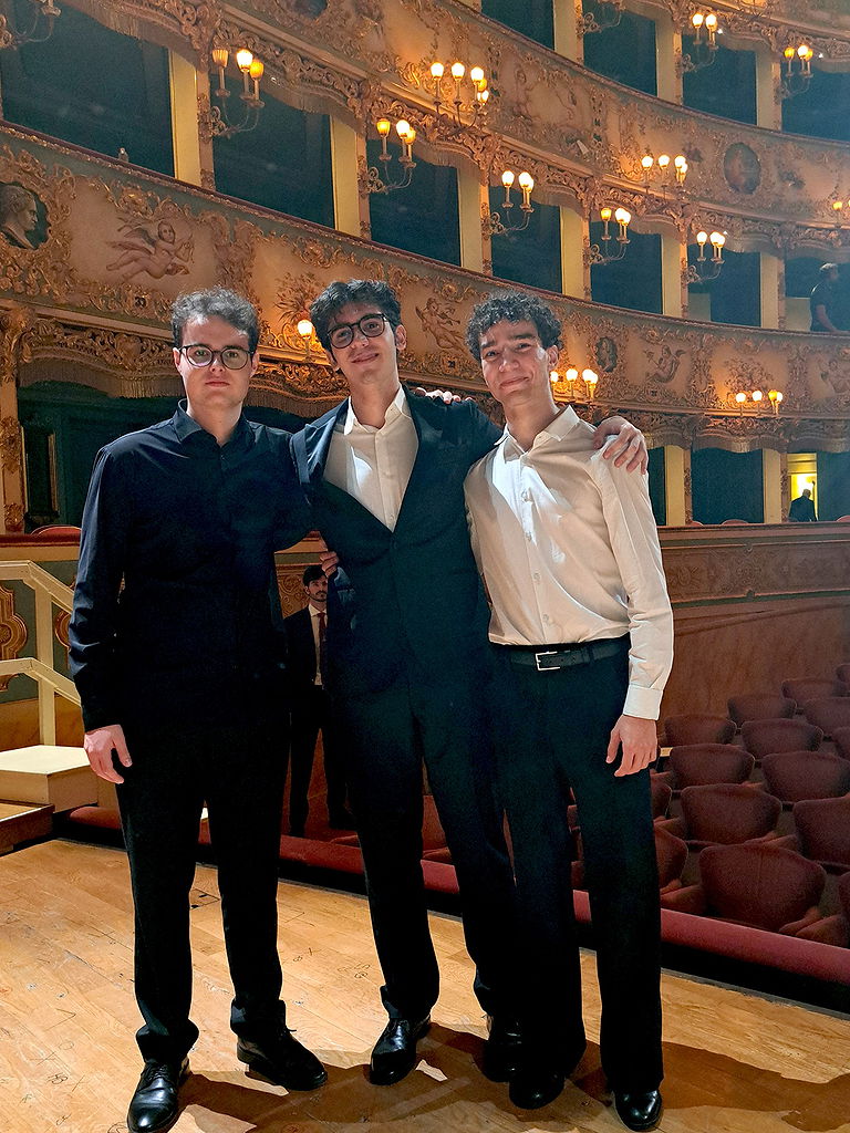 I tre finalisti del Premio Venezia 2026 (Courtesy ufficio stampa del Teatro La Fenice)