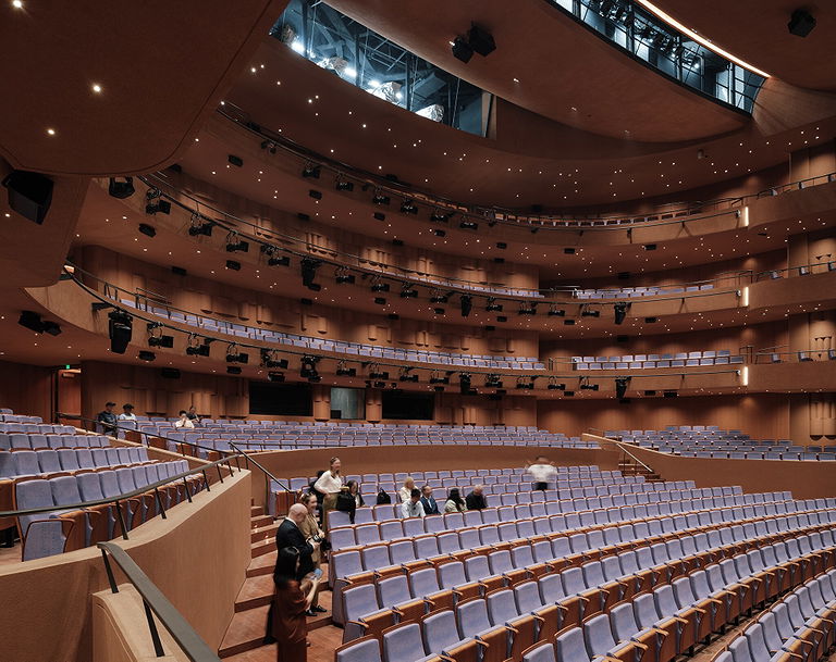 La Harmony Hall alla Shanghai Grand Opera House (Foto: Chen Hao)